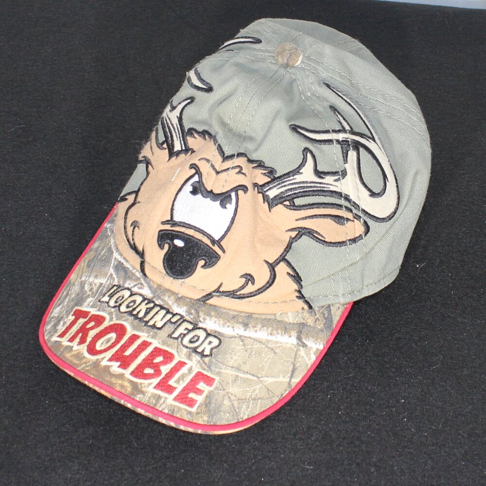Buck Wear Cap With A Deer Head Lookin' For Trouble Toddler size